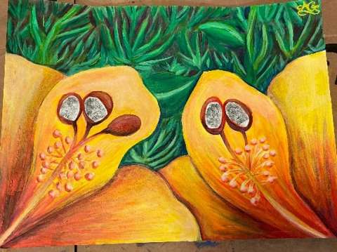 Painted by Apurva Chaturvedi