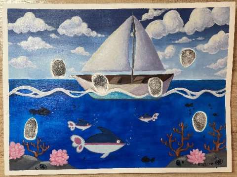 Painted by Shuyi Yu