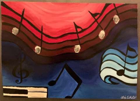 Painted by Liz White