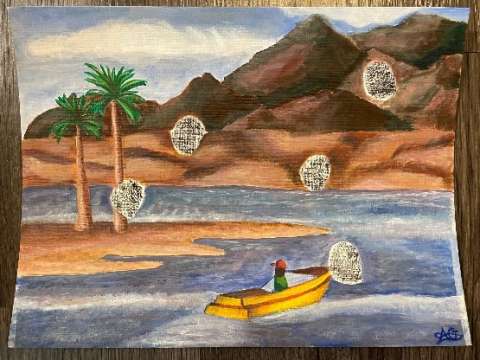 Painted by Apurva Chaturvedi