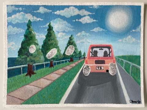 Painted by Shuyi Yu