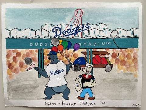 Painted by Ashley Tang