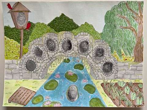 Painted by Ashley Tang