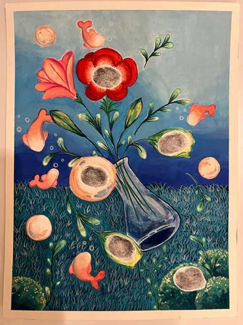 Painted by Shuyi Yu