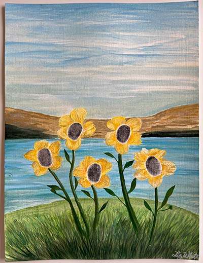 Painted by Liz White