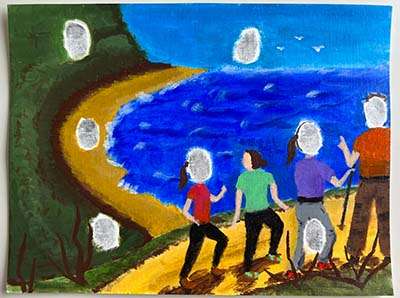 Painted by Emily Jiang