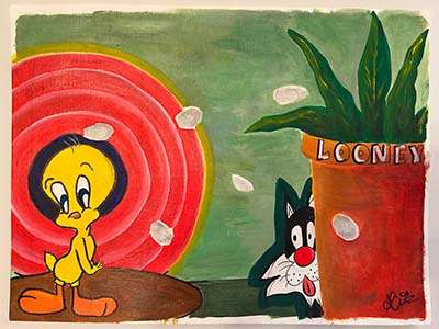 Painted by Apurva Chaturvedi