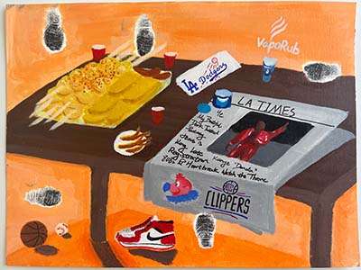 Painted by Emily Jiang