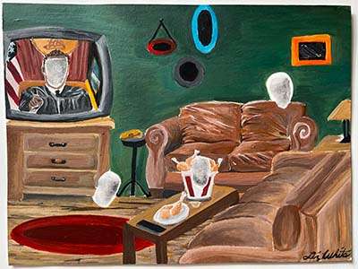 Painted by Liz White