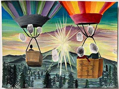 Painted by Liz White