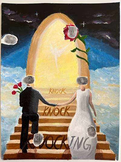 Painted by Emily Jiang