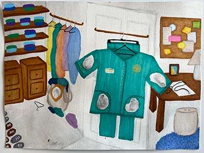 Painted by Ashley Tang