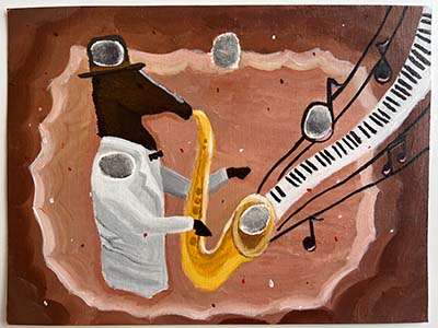 Painted by Emily Jiang