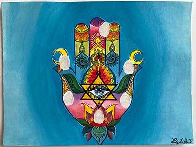 Painted by Liz White