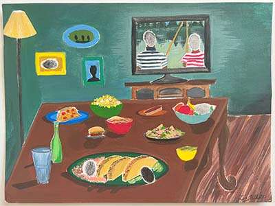 Painted by Liz White