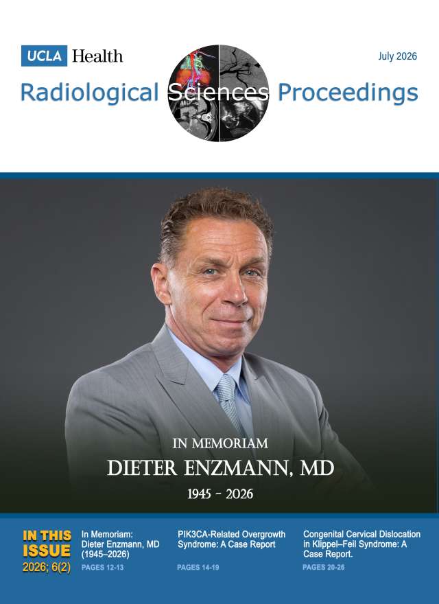 UCLA Radiological Sciences Proceedings 2026 July. v6(2)