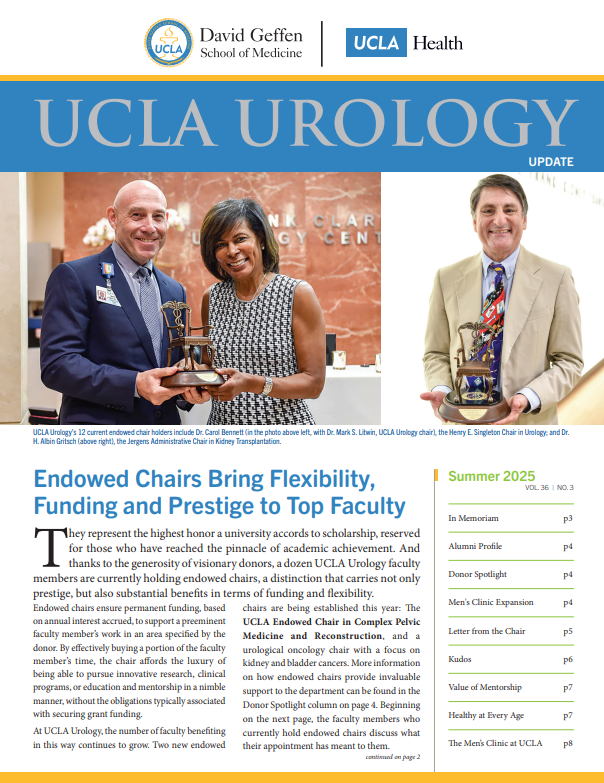 Urology Summer 2025 Newsletter Cover