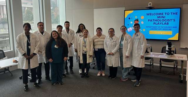 MLK Day of Service Mini Pathologist's Play Lab Group Photo