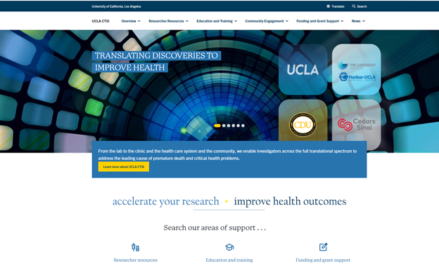 homepage ctsi