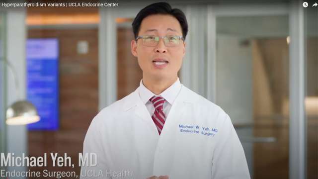 Dr. Michael Yeh describes primary hyperparathyroidism variants.