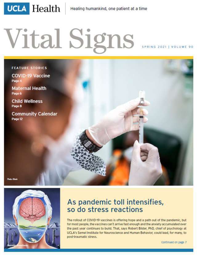 Vital Signs Spring 2021 Cover
