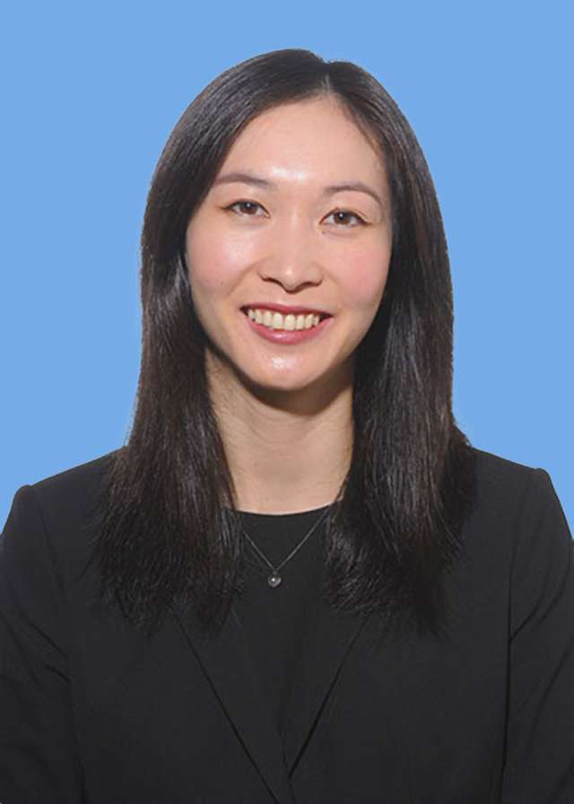 Headshot of Dr. Jenny Chen in dark blazer