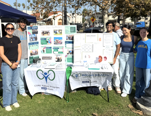 Bruin Beans at Melanin & Medicine Health Fair