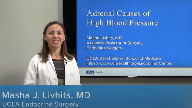 Dr. Masha Livhits discusses adrenal causes of high blood pressure.