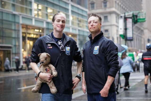 Aaron and Joey - 2022 Veterans Day Parade - Op Mend