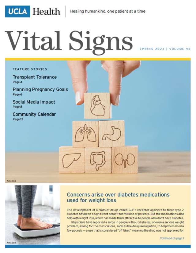 Vital Signs Spring 2023 UCLA Health
