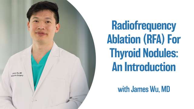 Radiofrequency Ablation (RFA) for Thyroid Nodules: An Introduction
