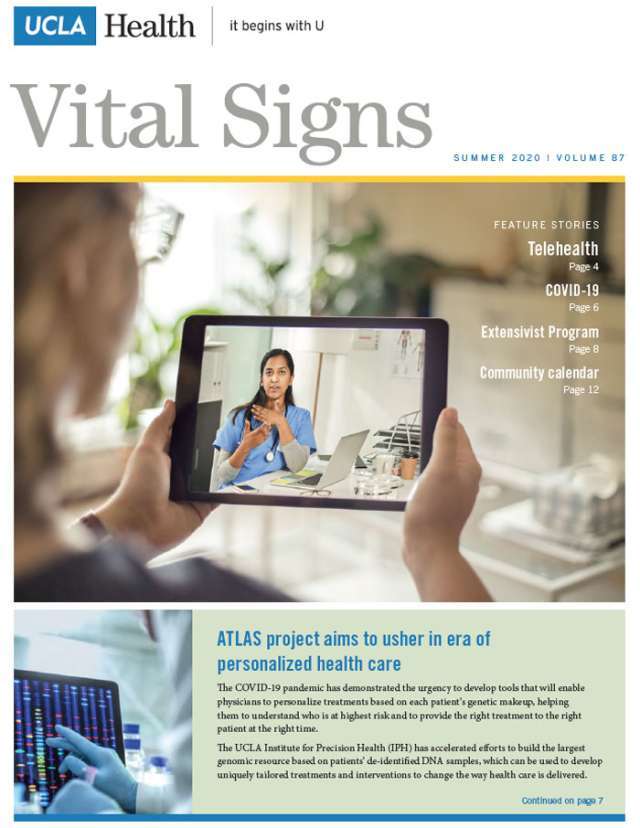 Vital Signs Summer 2020 Cover