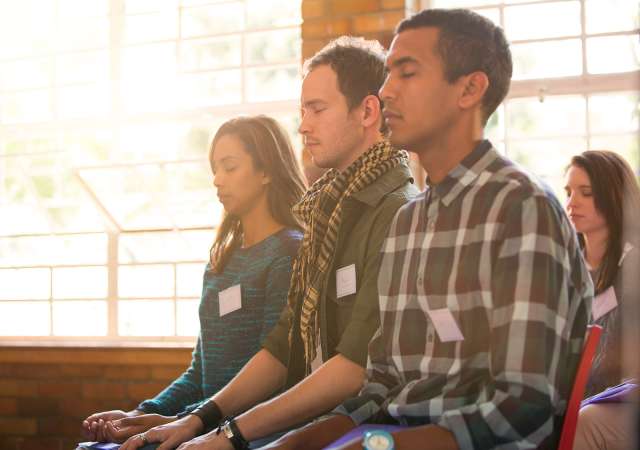 Meditation group therapy