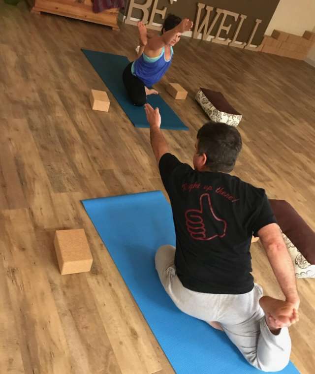 Yoga class