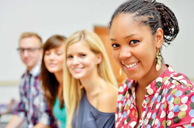 Group of young adults