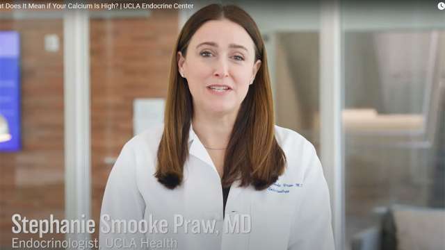 Learn what it means if you have high levels of calcium in your blood, as explained by Stephanie Smooke Praw, MD.