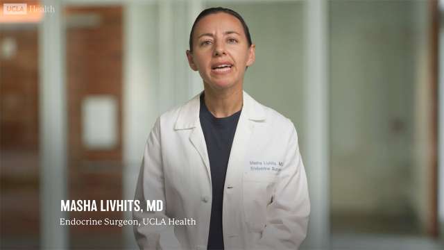 Masha Livhits, MD, explains what patients can expect for pain management after endocrine surgery.