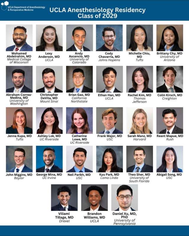 Residency Class of 2029