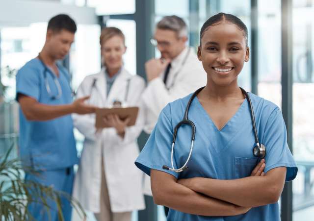 nurse and doctors