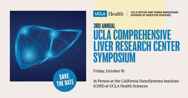 Save the Date - 3rd Annual UCLA Comprehensive Liver Research Center
