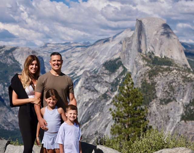 DAPM Dr. David Boldt and family in the mountains