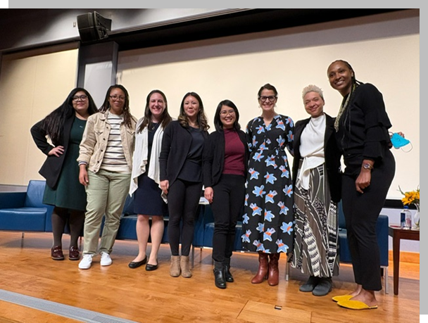 Group photo of faculty at 5th Annual DAPM Womxn's Symposium