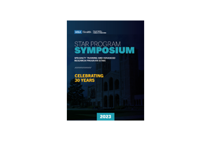 cover of the STAR symposium booklet