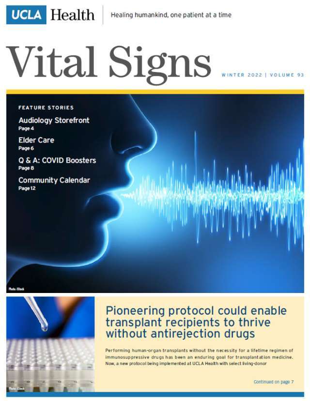Vital Signs Winter 2022 Cover