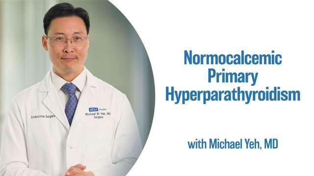Normocalcemic Primary Hyperparathyroidism.
