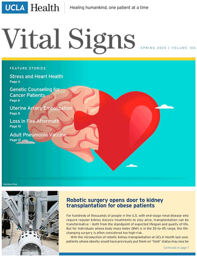 Vital Signs Spring 2025 Cover
