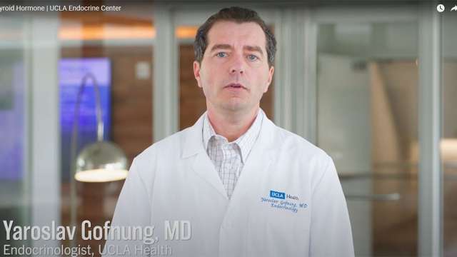 Dr. Yaroslav Gofnung, a UCLA Health endocrinologist, explains the parathyroid hormone.