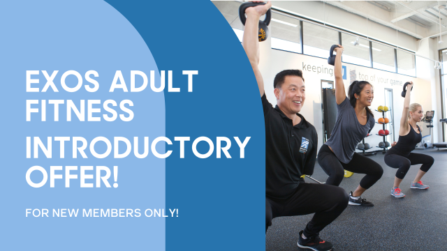 Exos Adult Fitness, Introductory Offer For New Members