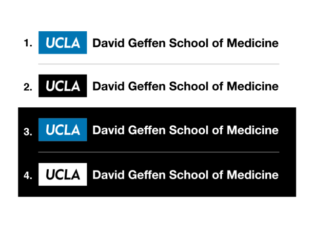 UCLA DGSOM logo colors
