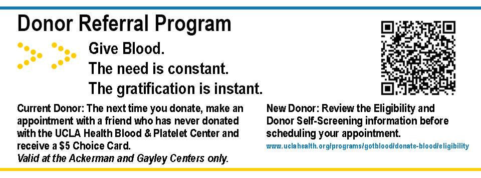 Donor Referral Program